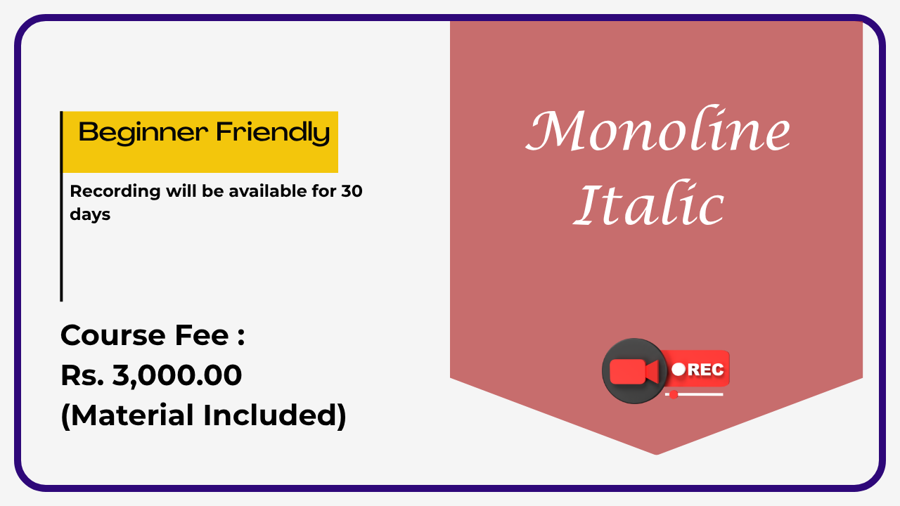 Monoline Italic