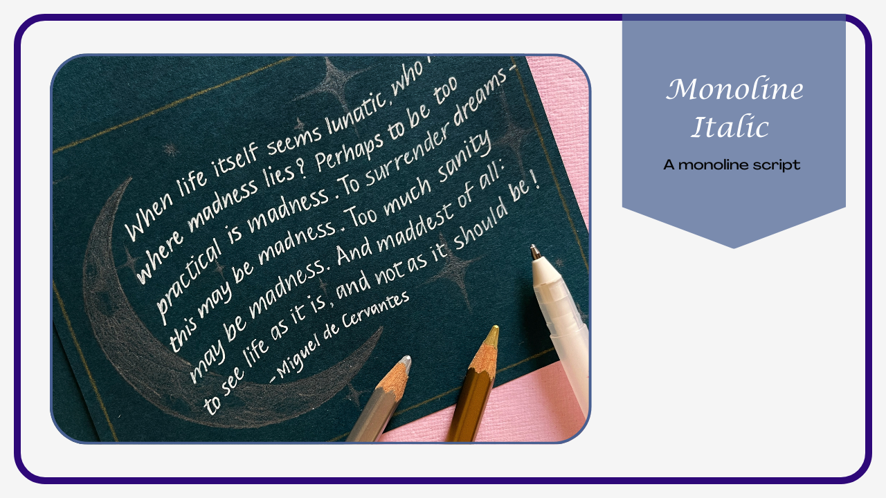 Monoline Italic 2